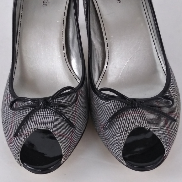 Kelly & Katie peep toe heels women size 8M - Picture 4 of 8